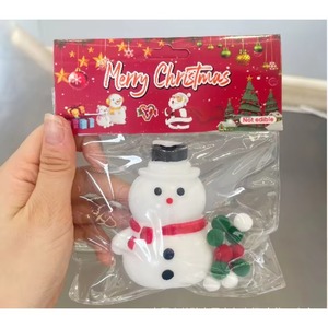 ของเล่นบีบลดความเครียดรูปสุนัขสไตล์คริสต์มาสแบบขายส่ง Taba Squishy บีบแล้วคืนรูปช้าๆ น่ารัก ทำจาก TPR การ์ตูนสัตว์ - Product Image 4