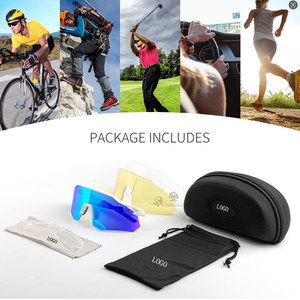Lunettes de sport OEM, lunettes de soleil polarisées UV400 TR90 pour le cyclisme en plein air, la conduite, la pêche, logo personnalisé - Product Image 5