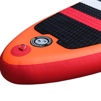 Personnalisé 9 'simple couche gonflable sup Paddle Board avec rames pour la rivière
