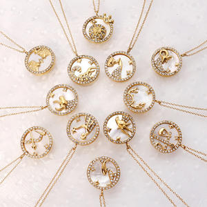 colle Bracelet en acier inoxydable mignon motif étoile plaqué argent avec Zircon pour cadeau de fête de fiançailles de mariage - Product Image 3