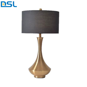 Hot bán trang trí nội thất kim loại sang trọng thường vụ bảng đèn vàng hiện đại LED bảng đèn cho khách sạn nhà hàng nghiên cứu bàn - Product Image 5