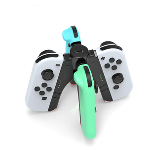 Poignée de chargement quatre-en-un <span class=keywords><strong>Joycon</strong></span> poignée amovible <span class=keywords><strong>chargeur</strong></span> TNS-1180 pour Nintendo Switch OLED - Product Image 4
