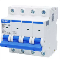 Disjoncteur miniature Chint NXB pour usage domestique, 2P 50A Type C, capacité de coupure 1KA, garantie 12 mois