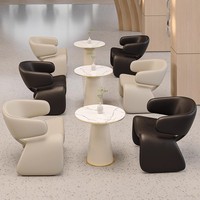 Fauteuil individuel créatif : Fauteuil de luxe de style scandinave, design moderne minimaliste pour salons, maisons d'hôtes et hôtels