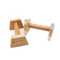 Barres de taille personnalisée pour Fitness d'intérieur, Mini barre en bois Push Up