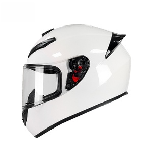 Casque de moto Qike, casque intégral de moto 008 120, casque de sécurité personnalisé pour l'hiver, pour hommes et femmes motards - Product Image 1