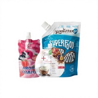 Pochette Doypack en aluminium imprimée sur mesure avec bec verseur pour liquides, en PEHD, pour recharge