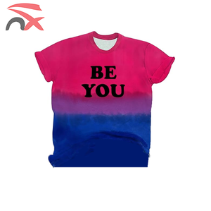 T-shirt con Stampa Digitale della Bandiera Arcobaleno LGBTQ in Poliestere 140g per Eventi all'Aperto dalla Fabbrica Nuoxin - Product Image 6