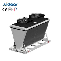 Refroidisseur industriel à air sec Aidear pour unité de puissance hydraulique (HPU) – Refroidissement d'huile à circuit fermé avec rejet de chaleur
