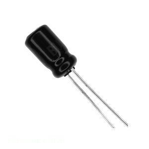 ตัวเก็บประจุแบบรูทะลุ (Through Hole) ยี่ห้อ Manufacturer Channel รุ่น 2.2 uF ECE-A1HKA2R2B  วัสดุอลูมิเนียม ความจุ 2.2UF ค่าความคลาดเคลื่อน 20% แรงดัน 50V แบบขาเรเดียล - Product Image 1