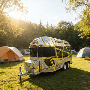 Carrito de Comida Móvil de Metal Resistente, Grado Comercial, Directo de Fábrica, para Mercado Nocturno, Puesto Callejero, Negocio de Catering y Venta Ambulante - Product Image 2