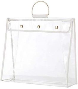 HUAYI Handbag Dust Cover Bag Clear Moistureproof Protector Organizer Purse Dust Proof Storage Holder Organizer