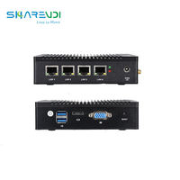 Pare-feu informatique Quad Core SSD 4 LAN WIFI Carte SIM Module 4G Windows Linux PfSense CentOS Contrôle industriel Routeur logiciel