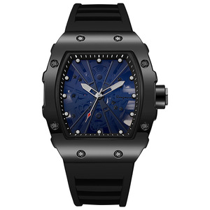 Reloj de cuarzo de alta gama para hombre, con correa de resina, función de calendario con indicadores, estilo deportivo ecológico. - Product Image 4