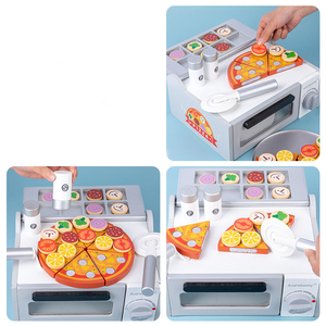 Jouets <span class=keywords><strong>de</strong></span> <span class=keywords><strong>pizza</strong></span> en bois pour enfants, jeu éducatif <span class=keywords><strong>de</strong></span> <span class=keywords><strong>cuisine</strong></span>, jeu <span class=keywords><strong>de</strong></span> four, nouveauté 2021 - Product Image 3