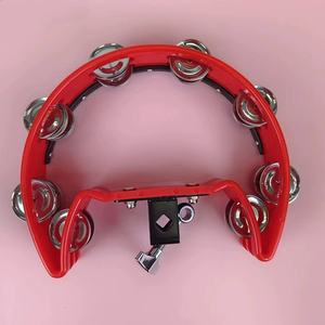 Campana de mano de doble fila, instrumento de percusión, campana de ambiente KTV para tambor de flores, accesorios para actuaciones y acompañamiento - Product Image 3