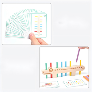 Chaude 3D En Bois Amusant Poisson Os Tri Cultiver La Concentration Montessori Jouets D'apprentissage Éducatifs Précoces Pour Enfants Garçons Filles - Product Image 3