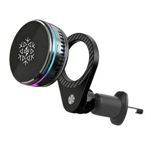 Nouveaux produits : Accessoires de voiture multifonctionnels, chargeur sans fil magnétique à semi-conducteurs 25W, double face, détachable - Product Image 1