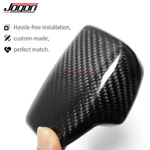 Cubierta embellecedora de cabeza de perilla de cambio de marchas <span class=keywords><strong>Interior</strong></span> de fibra de carbono para <span class=keywords><strong>Audi</strong></span> A3 S3 RS3 8Y A4 A5 B8 B9 A6 <span class=keywords><strong>C6</strong></span> C7 A7 A8 Q2 Q3 Q5 Q7 S4 S5 <span class=keywords><strong>S6</strong></span> S7 - Product Image 3