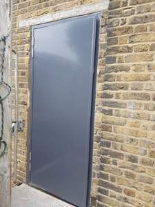 Pour porte résistante au feu en acier durable certifiée UL Panneau de vision en fibre de verre fini au design moderne pour la sécurité incendie à l'école - Product Image 5