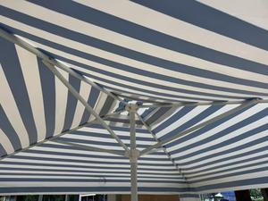 Tente de plage extérieure avec parasol carré, <span class=keywords><strong>abri</strong></span> soleil, tente de <span class=keywords><strong>piscine</strong></span> pour mariage en polyester avec poteau en aluminium - Product Image 3