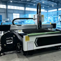 Machine de découpe laser à fibre intégrée 1530 Plate Tube 1000W  Découpeuse laser CNC 6000W pour tôles métalliques et tubes ronds et carrés