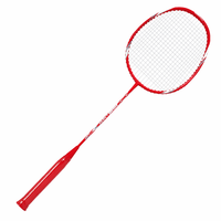Raquette de badminton légère en fibre de carbone haute tension, haute qualité, amateur, junior, raquette monobloc