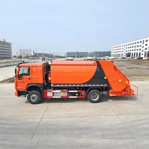 รถบรรทุกขยะแบบอัด Sino Howo 4x2 ขนาด 16 ลูกบาศก์เมตร - Product Image 4