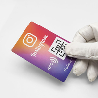 Tarjeta Inteligente Personalizada con Código QR para Redes Sociales, WhatsApp, NFC, Tarjeta de Visita