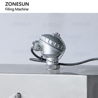 ZONESUN ZS-VTGZ100 automatique 4 têtes vin Gin liqueur spiritueux bouteille en verre Siphon liquide niveau débordement Machine de remplissage