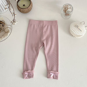 Celana Legging Gaya Korea Ringan untuk Musim Semi Gugur, Celana Legging Bernapas untuk Anak Perempuan & Bayi, Celana & Celana Pendek Bayi - Product Image 3