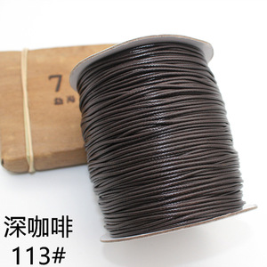 Bán Buôn 38 Màu Sắc Đa Kích Cỡ Polyester Bện Sáp Dây Thừng DIY Macrame Đồ Trang Sức Làm Chủ Đề Trực Tiếp Từ Nhà Máy - Product Image 4