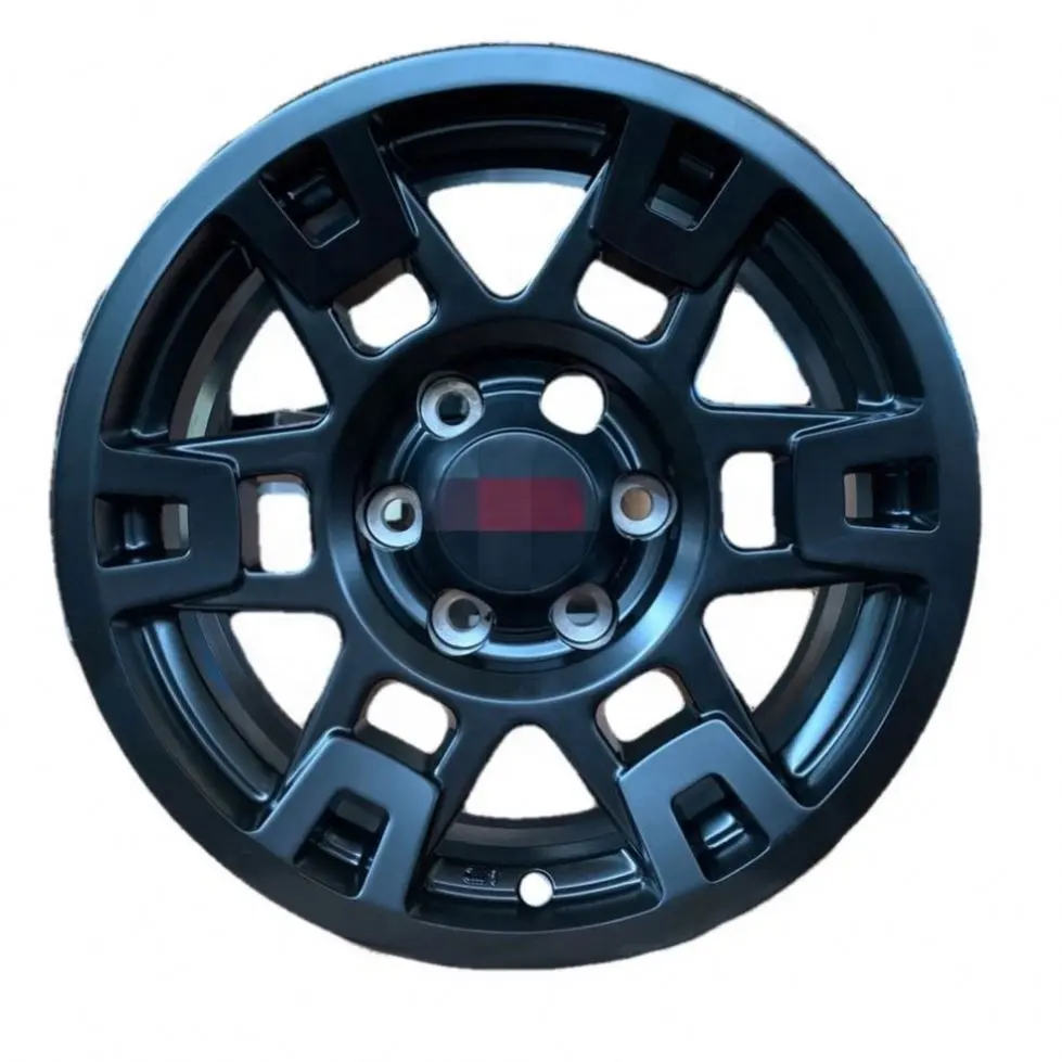 High Performance Matt Black 17 20 Inch 6X139.7 4X4 Et0 Passenger Car Rims Alloy Wheels For TOYOTA TRD