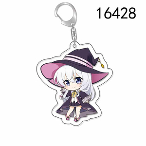 Wandering Witch : le Voyage d'Elaina, Porte-clés en acrylique Kawaii Anime, Charme mignon, Bijoux de fête pour filles, Accessoires, Cadeaux - Product Image 6