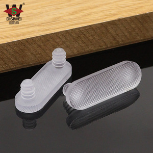 Pads en caoutchouc transparents anti-collision Disway pour la protection des meubles, des tables et des armoires, avec fonction d'augmentation de hauteur - Product Image 2