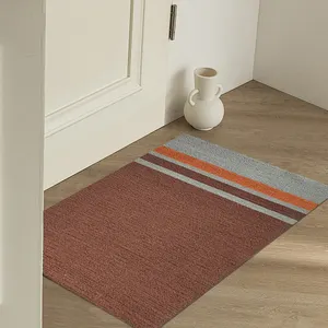 Teslin Loop Mat Rug Front Door Durable Floor Carpet PVC Door Mat For Home Entrance