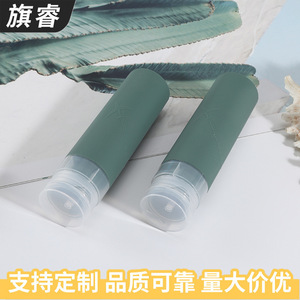 Silicone Portable Lotion Dispenser 10ml Manual Soap Dispenser For Toiletries And Cosmetic Samples Minimalist Design - Product Image 4