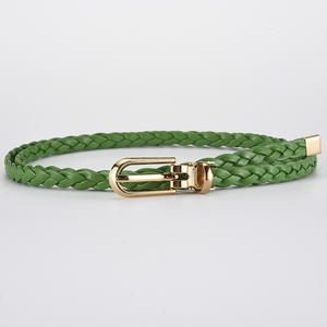 Nouveau style mince tressé pu ceinture une pièce robe ceinture élastique avec prix avantageux pour les femmes - Product Image 6