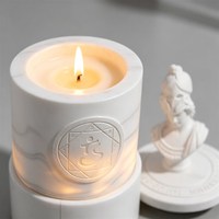 Diffuseur de parfum en cire végétale de style européen - Bougie d'aromathérapie luxueuse, idéale pour les hôtels et la maison
