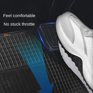 Hiệu SuấT chi phí cao chống bẩn không thấm nước PVC lịch xe Thảm 4 miếng phổ dẻo dai xe chân mat - Product Image 6