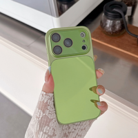 Étui de téléphone effet miroir pour iPhone 18Pro 17, 16, 15, 14, 13, 12, 11Pro Plus, étui de téléphone anti-chute