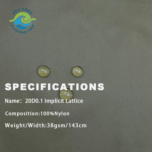<span class=keywords><strong>Tissu</strong></span> en polyester invisible 100 % polyester de haute qualité, léger, imperméable, antistatique et <span class=keywords><strong>anti</strong></span>-plume pour manteau de fille - Product Image 2