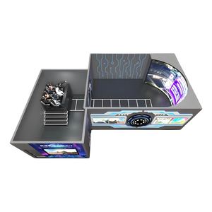 مسرح سينما مدارية عالي التقنية داخلي بشاشة درجة VR 9D مع شهادة - Product Image 4