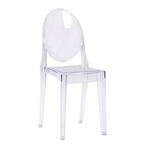 Chaise Victoria Ghost en acrylique transparent, vente en gros d'usine, chaise en plastique cristal clair pour la location lors de banquets, événements, hôtels et autres événements - Product Image 1