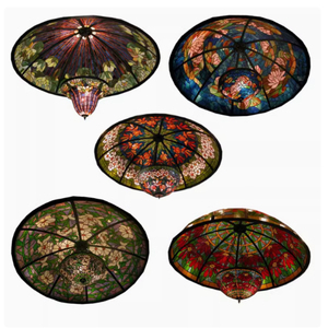 Lampes suspendues inversées Rosebush pour la décoration de plafond de bar, <span class=keywords><strong>vitrine</strong></span> de <span class=keywords><strong>magasin</strong></span>, cloison, lampe suspendue en verre teinté - Product Image 4