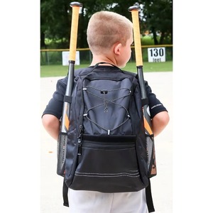 Sac de sport BSCI pour softball et T-ball bleu, compatible avec batte, casque et sac pour femme - Product Image 2