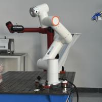 Brazo Robótico Cobot FR5 con Capacidad de Carga de 5 kg y Rotación de 360° Plataforma Giratoria para Soldadura, Colocación de Componentes, Ensamblaje CNC, Fábrica de Semiconductores, Automatización