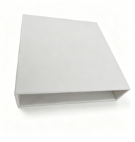 Scatola Regalo Quadrata Rigida in Cartone Personalizzata con Coperchio e Base per Anelli, Ciondoli, Gioielli, Confezione Regalo per Matrimoni e Compleanni