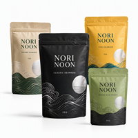 Sachet Doypack personnalisé imprimé pour melon séché, en kraft, refermable avec fermeture éclair, sans BPA, pour snacks de randonnée
