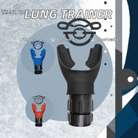 Boquilla de entrenamiento pequeña portátil Capacidad respiratoria de silicona ajustable Ejercicio Fitness Respiración pulmonar Entretenimiento deportivo